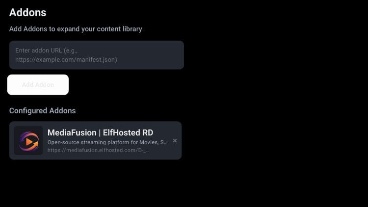 you will see your installed addon