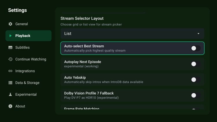 auto play on realstream