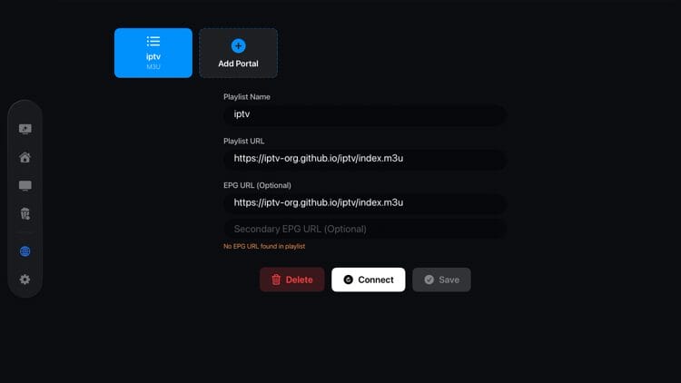 Then click Connect.