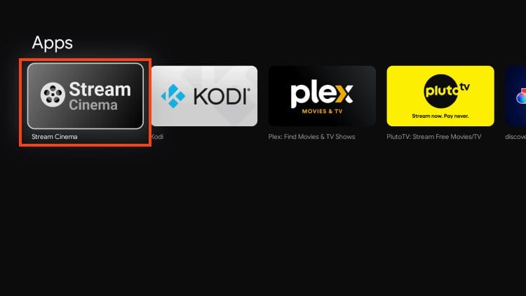 search for stream cinema