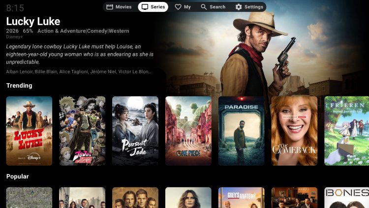 browse stream cinema app