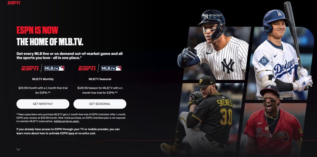 How To Stream MLB On Firestick Android TV 2026 Season Stream MLB On ESPN 1024x509 
