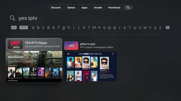 Klikk på søkeikonet, skriv inn