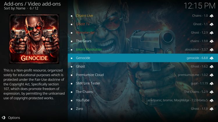 Select Genocide