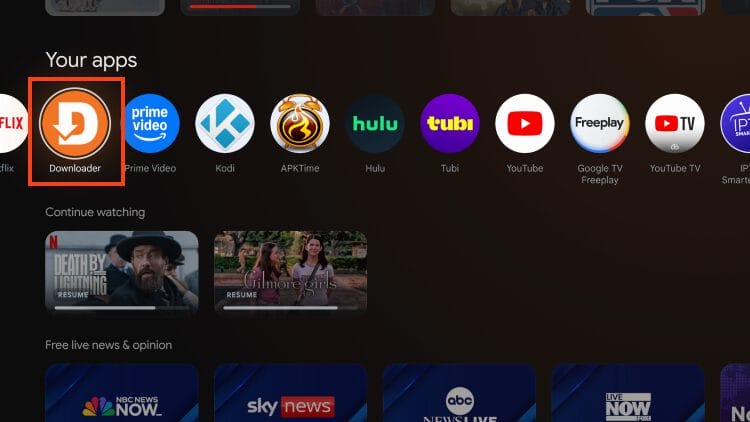 launch downloader