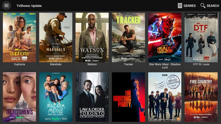 TV Shows Category