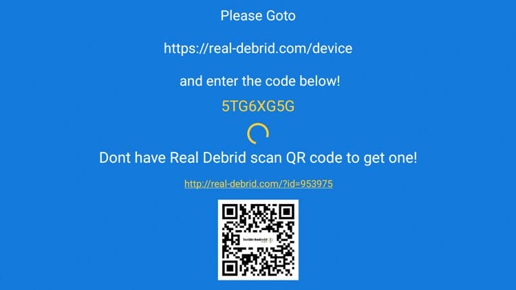 You are then provided with an authorization code.