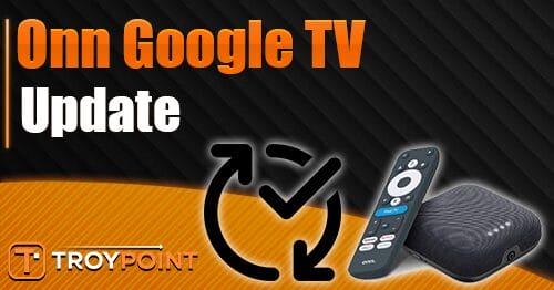 Onn Google TV Update