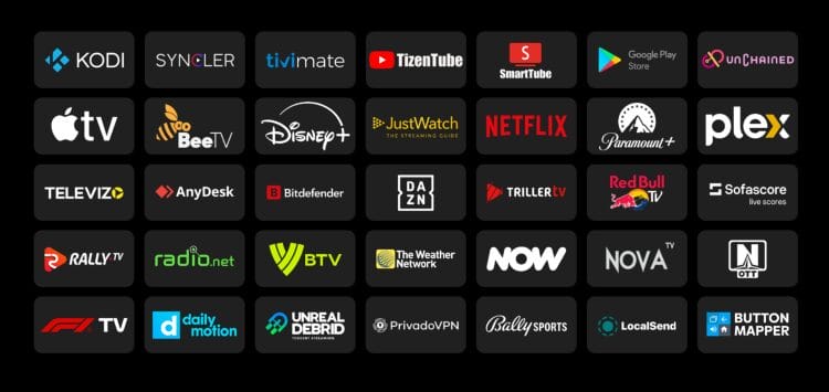 Projectivy Icon Pack Interface