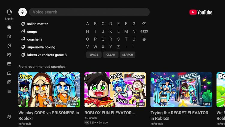 You have successfully installed TizenTube Cobalt on your device!