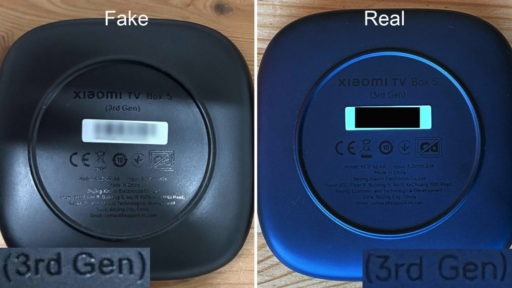 Fake vs Real Xiaomi TV Boxes
