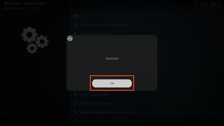 click ok