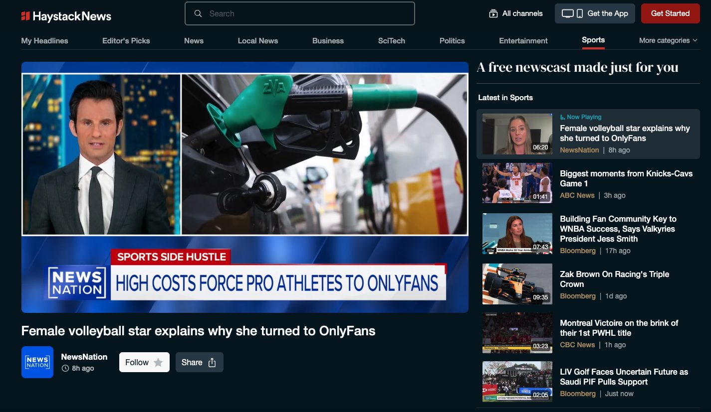 Haystack News App