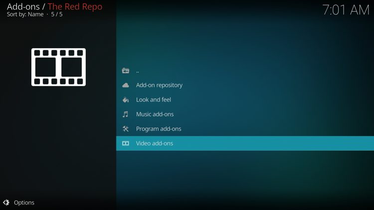 Click Video add-ons