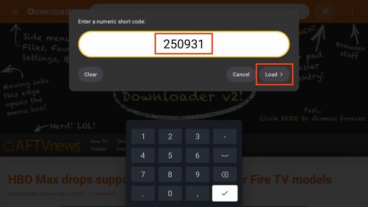 input downloader code for troypoint toolbox to install Movie HD