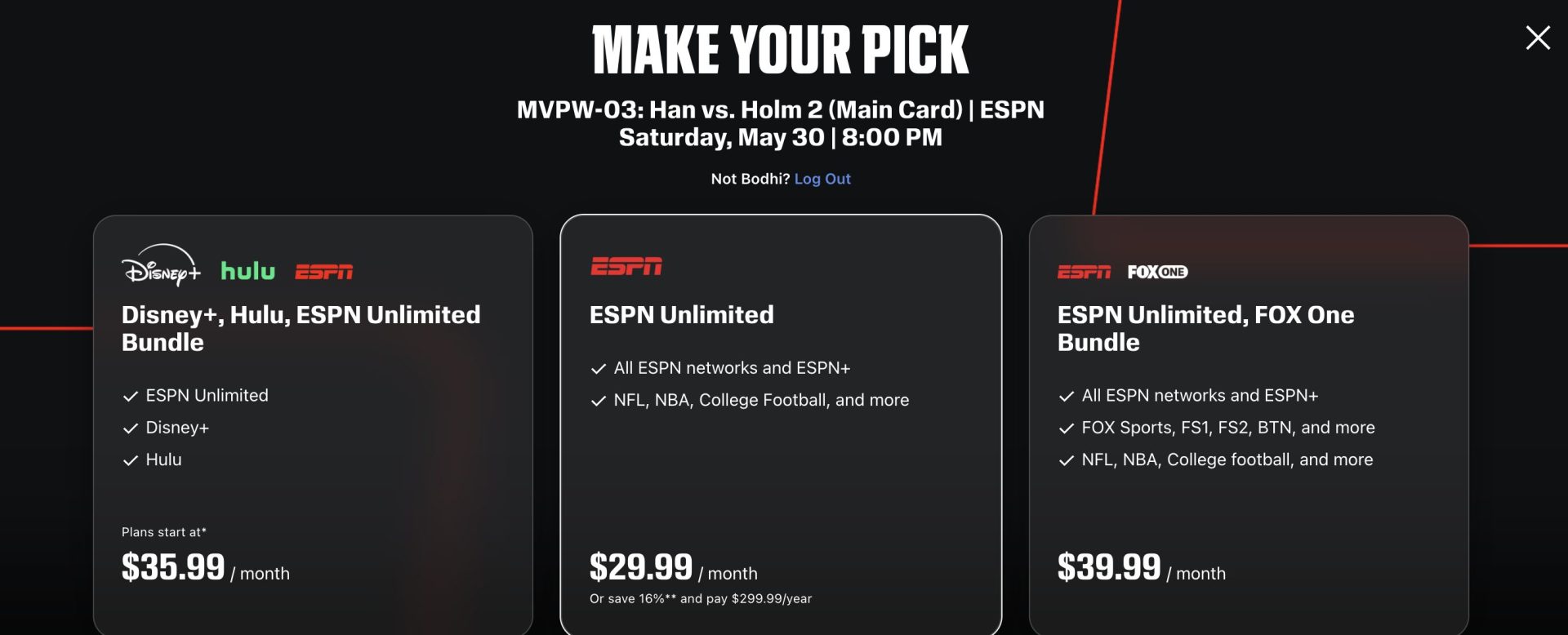 ESPN Subscriptions