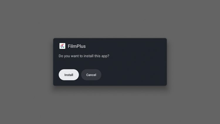 Select Install.