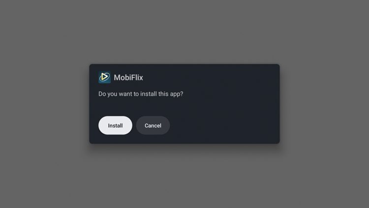 Select Install.