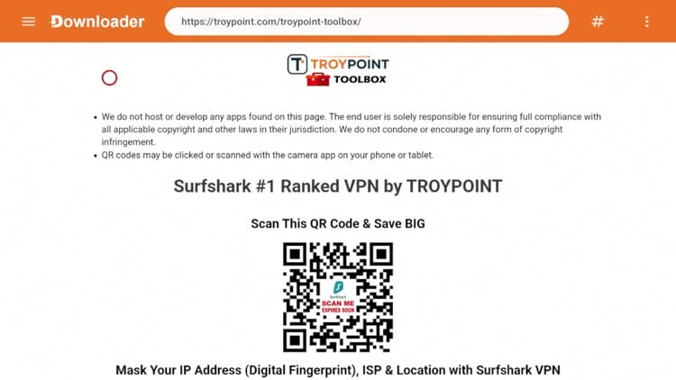 This will direct you to the TROYPOINT Toolbox.