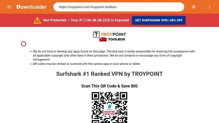 This will direct you to the TROYPOINT Toolbox.