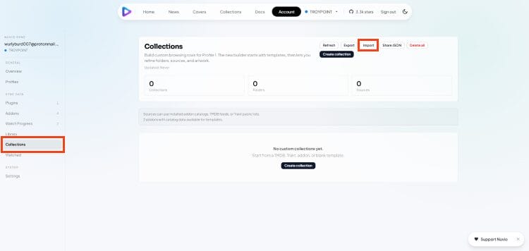 click collections