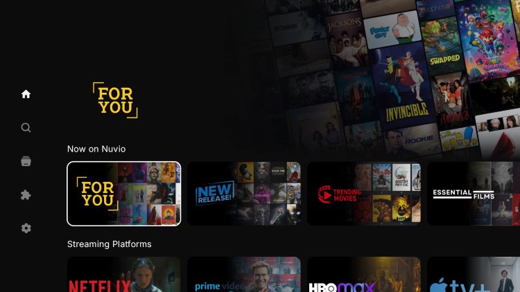 Nuvio Build Collections