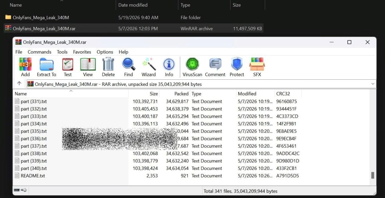 OnlyFans Data Leak Exposes 340M Records But Is It Real?