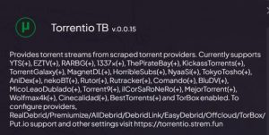 Torrentio Addon VPN for Stremio