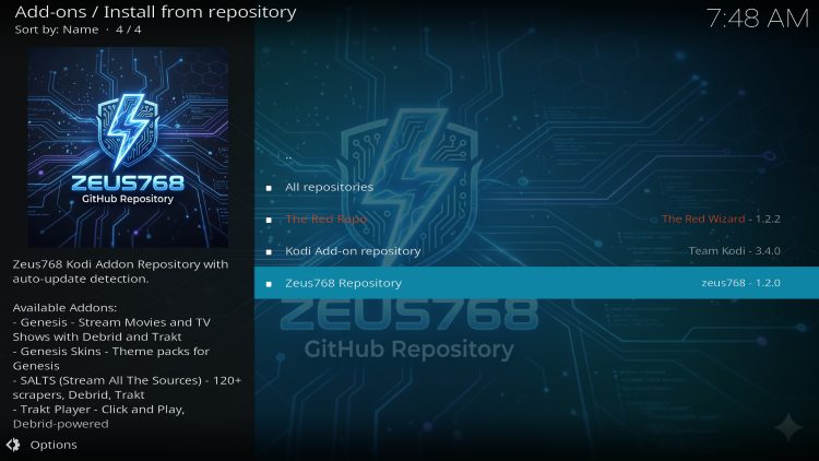 open zeus repo