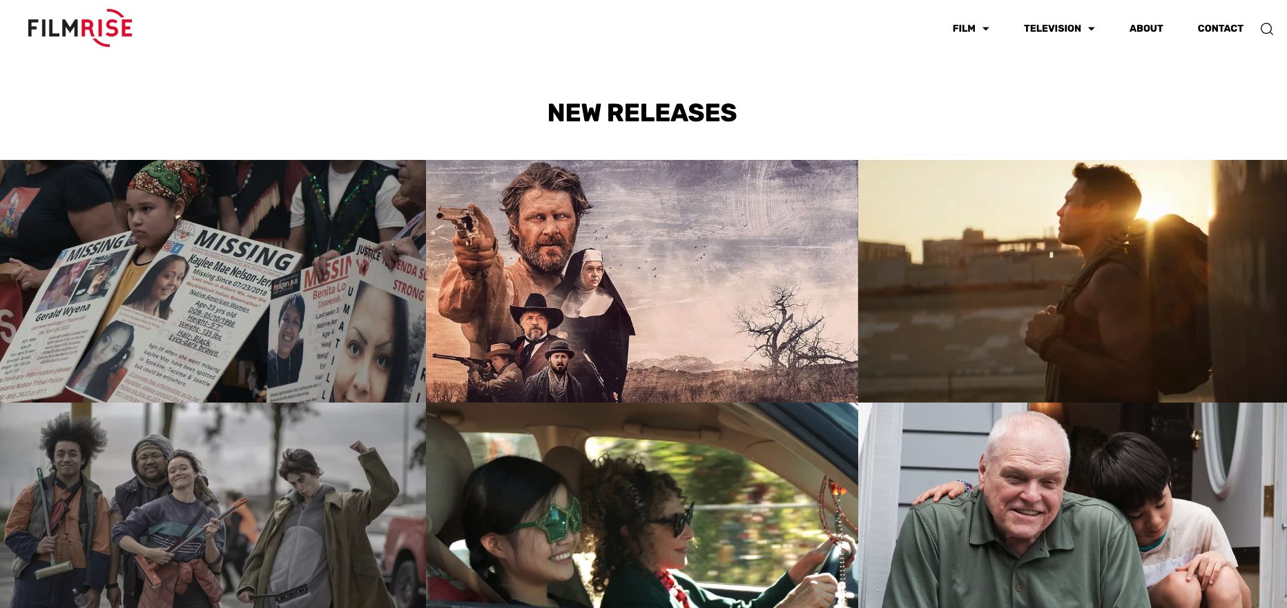 FilmRise Website