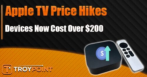 Apple TV Price Hikes