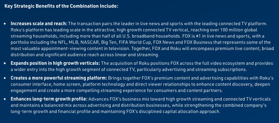 FOX's Key Benefits of Purchasing Roku