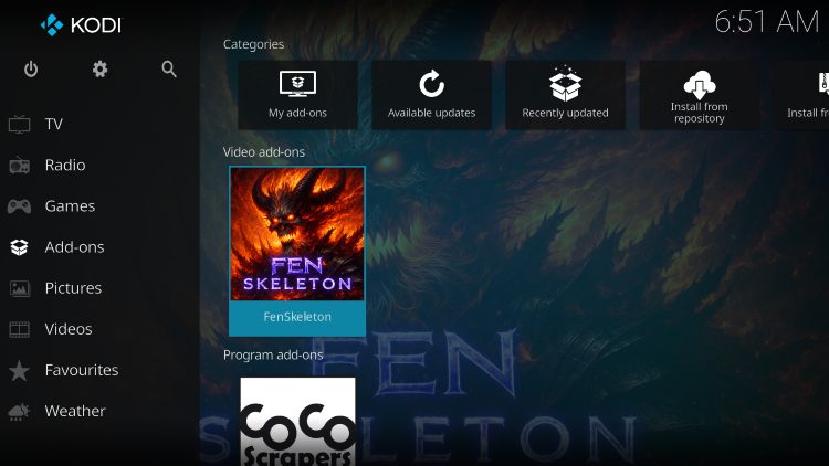 open FenSkeleton