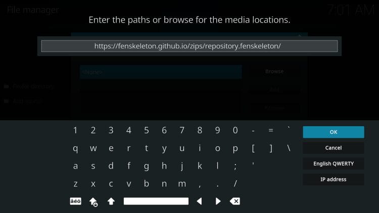 type fenskeleton kodi addon repo url