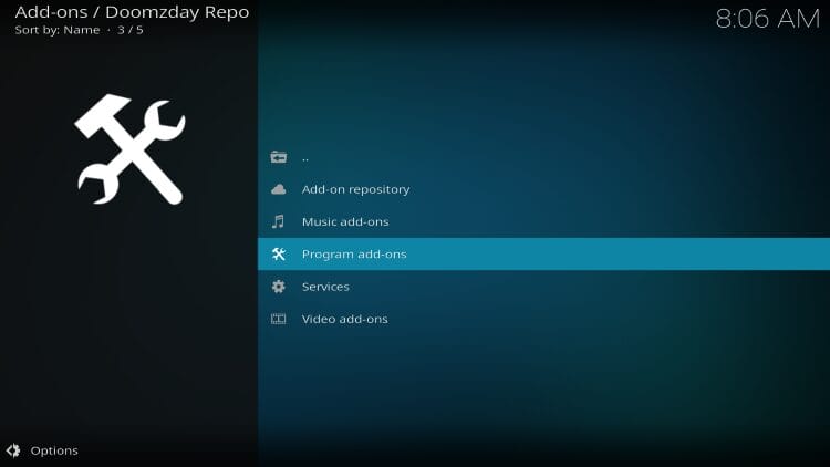 program addons