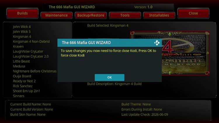 Click OK.