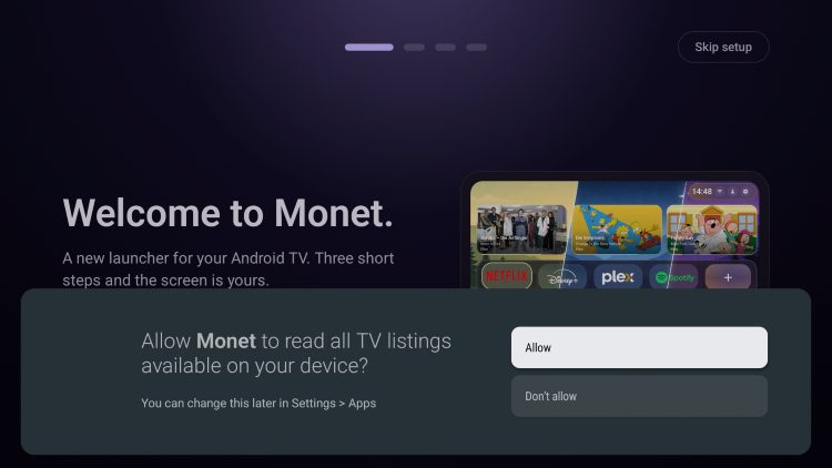 select allow