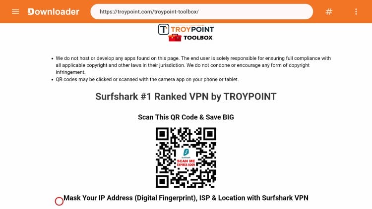 now accessing troypoint toolbox