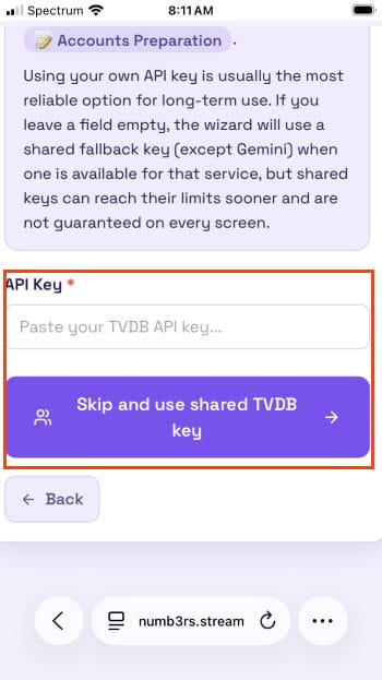 use shared keys if you prefer