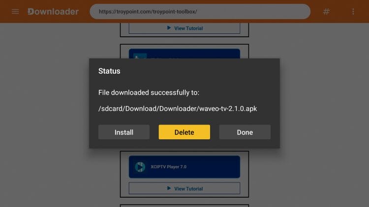 select delete
