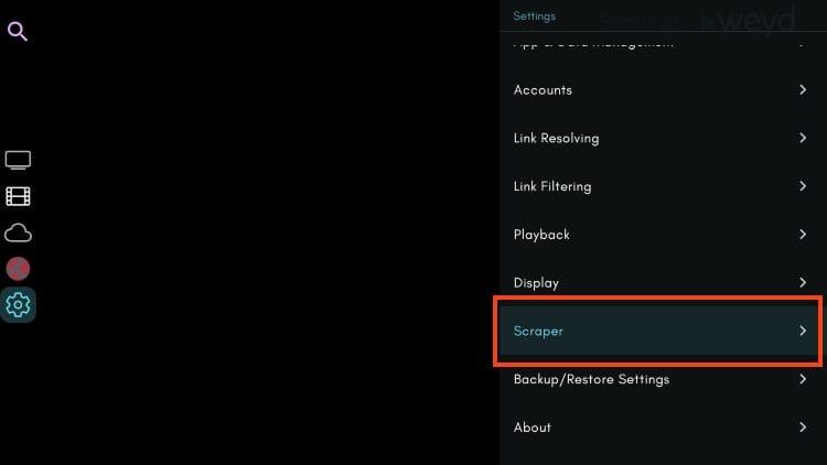 click scraper