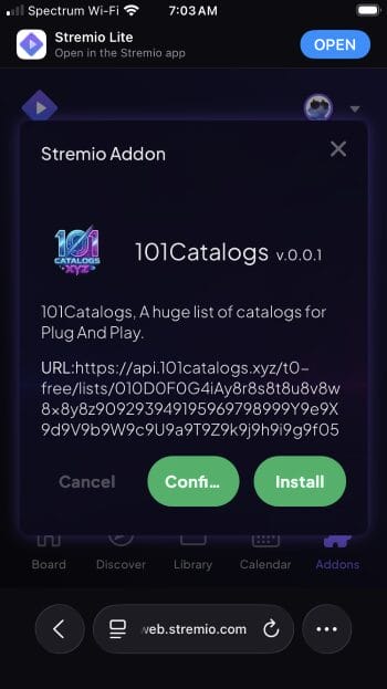 select install