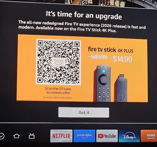 Firestick Ad Push