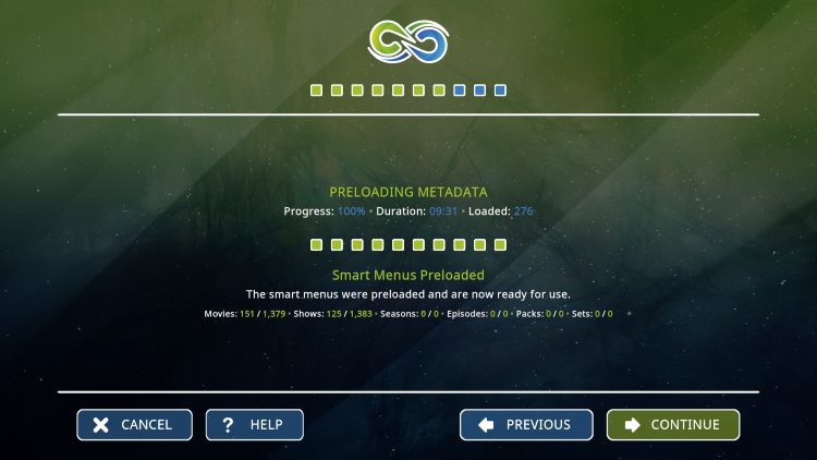 click continue
