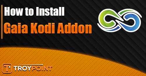 install gaia kodi addon