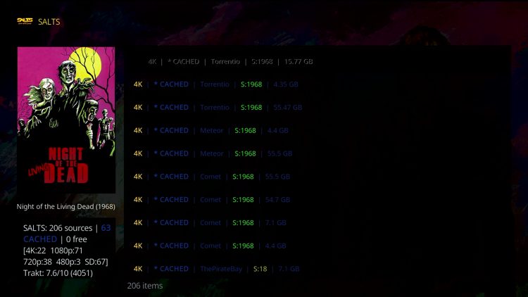 When playing content you should now see premium Torbox links.