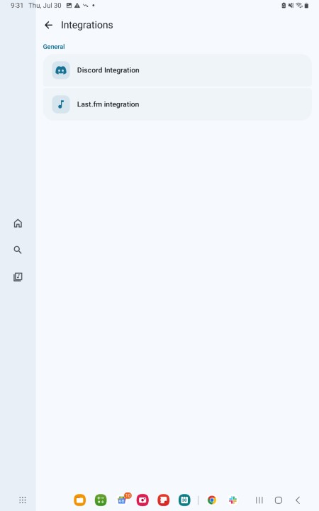 integrations