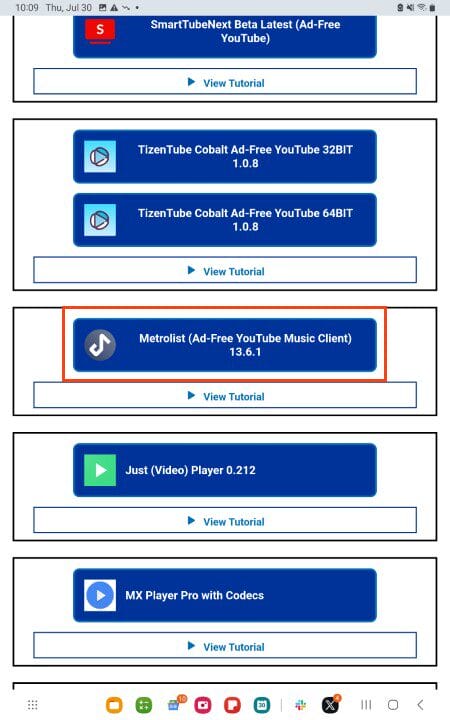 select metrolist youtube music ad-free client