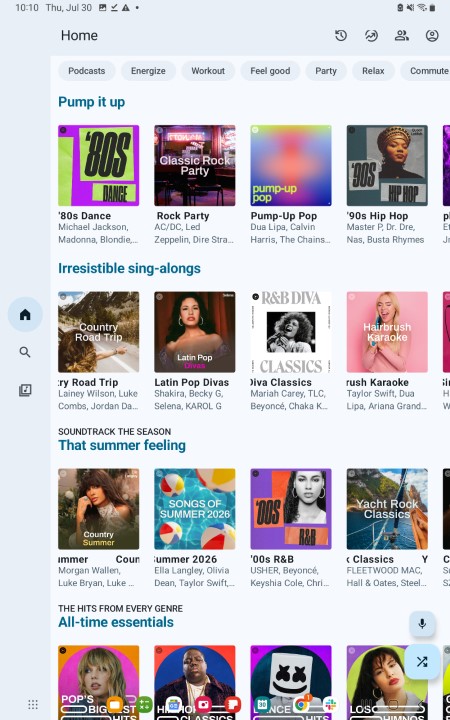 metrolist main interface