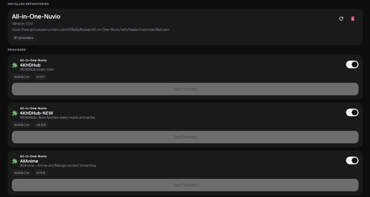 Nuvio Plugins Repos